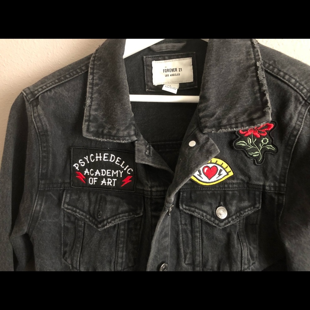 Jean Patch Jacket - image 2